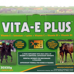 Vita-E-Plus 30 x 50 g Buste Potente Formula Antiossidante Allevamento e Supporto Osseo, Performance, Supporto Muscolare, Tutte le categorie