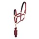 Capezza per cavallo in nylon Supreme gold con lunghina