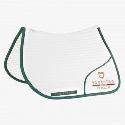 Sottosella salto con logo ricamato Equestro X FISE 100