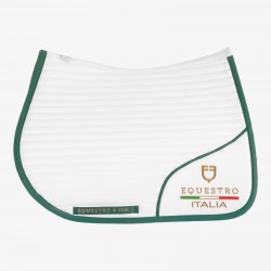 Sottosella salto con logo ricamato Equestro X FISE 100