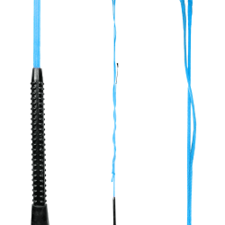 Frusta rigida in nylon da addestramento 180cm , monopezzo, senza anello, con impugnatura in plastica antiscivolo  Lunghezza puntale: 250 cm