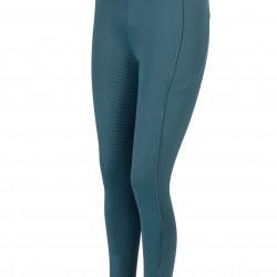 Leggings -Alice- silicone totale HKM INVERNALI FODERATI IN PILE 