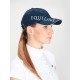 Cappellino in cotone equitazione monta inglese Unisex con logo Equiline