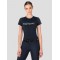 T-SHIRT DONNA TEMPO LIBERO BLU CON STAMPA EQUILINE
