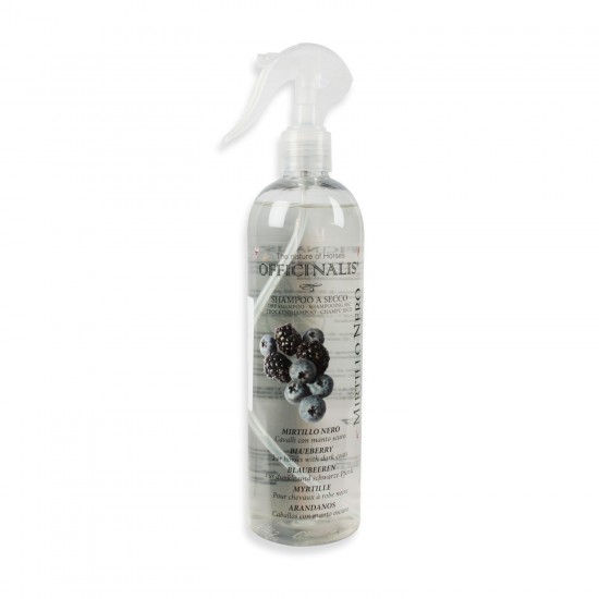 Officinalis Shampoo Secco Mirtillo cavalli con manto scuro 500 ml