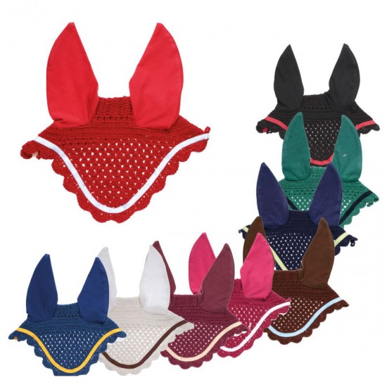 Cuffia per cavallo Daslö gold crochet