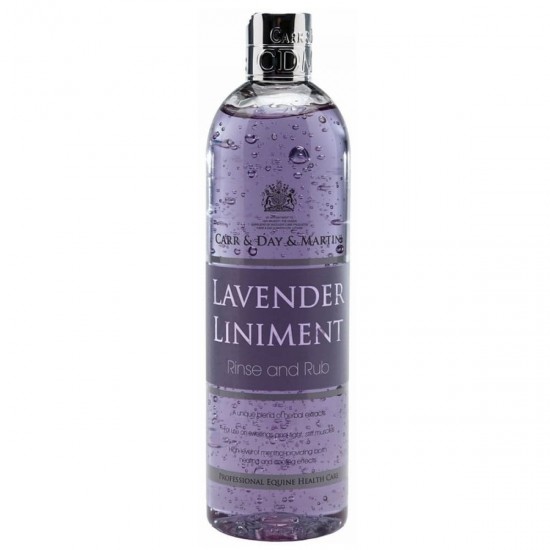  ARNICA VIOLA PER CAVALLI LAVENDER LINIMENT RINSE AND RUB CARR&DAY&MARTYN 500 ml PER DOLORI E TRAUMI MUSCOLARI , ARTICOLARI  ANTINFIAMMATORIO