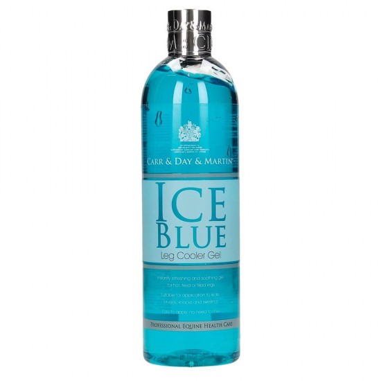 ICE BLUE CARR & DAY & MARTIN 500ml EFFETTO GHIACCIO PER TENDINI E MUSCOLI DEL CAVALLO