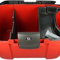 Bauletto porta spazzole per pulizia del cavallo equitazione da scuderia Groom Grande con Portabottiglie