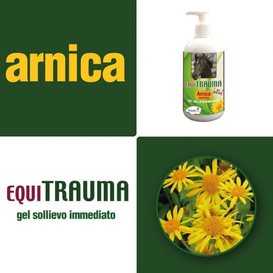 EQUITRAUMA 250 ml. PER DOLORI E TRAUMI MUSCOLARI E ARTICOLARI  DEL CAVALLO  