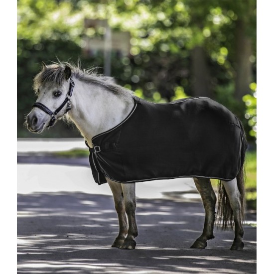 Pile per cavallo Classica coperta in Fleece con allacciature semplici sul petto e passacoda