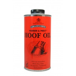 Vanner & prest hoof oil - olio per zoccoli per cavalli Carr&Day&Martin 500 ML.