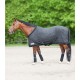 Coperta pile per cavallo in fleece COMFORT Esperia Two pre e dopo lavoro asciugasudore