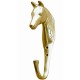 GANCIO PORTABRIGLIE EQUITAZIONE ARTICOLI DA SCUDERIA CON TESTA DI CAVALLO