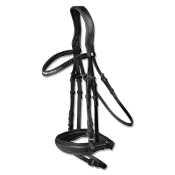 TESTIERA CAVALLI IN CUOIO CON BRILLANTI WALDHAUSEN X-LINE CONCEPT