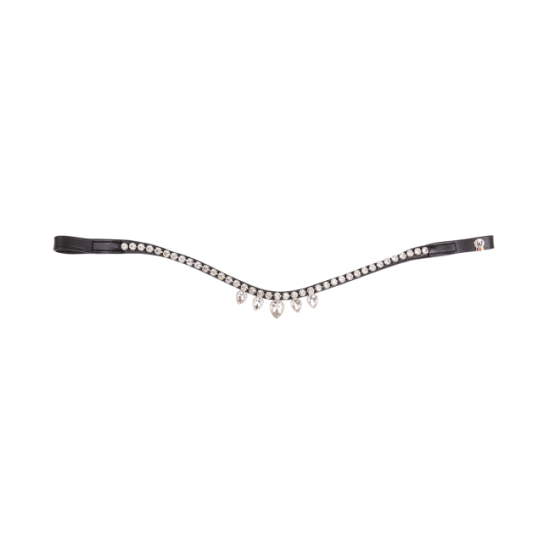Frontalino con diamanti per testiere cavalli Waldhausen X-Line Diadem