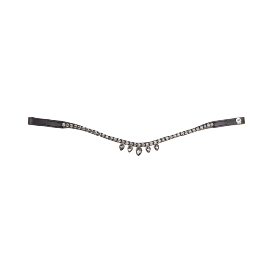 Frontalino con diamanti per testiere cavalli Waldhausen X-Line Diadem