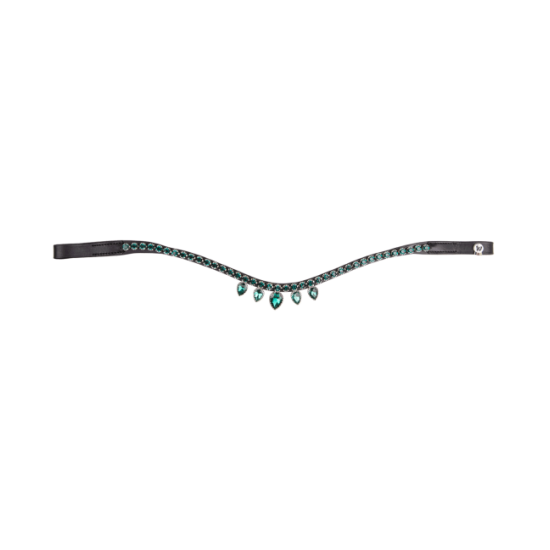 Frontalino con diamanti per testiere cavalli Waldhausen X-Line Diadem