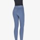 Leggings EQUILINE Donna EQUITAZIONE MONTA INGLESE CON GRIP GINOCCHIO con tasca per il cellulare 