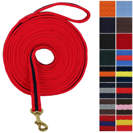 LUNGHINA LAVORO 8 M.SINTETICA CON MOSCHETTONE OTTONE