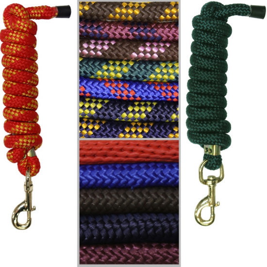 LUNGHINA TONDA PESANTE SINTET. MOSCHETTONE OTTONATO