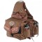 BISACCIA per sella EQUITAZIONE MONTA INGLESE TREKKING IN NYLON POLL'S