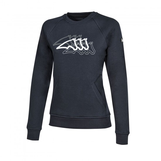 Felpa EQUITAZIONE Donna Equiline Chamec MONTA INGLESE