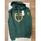 FELPA EQUESTRO UOMO EQUITAZIONE MONTA INGLESE IN COTONE CON ZIP ANTERIORE COMODA CON CAPPUCCIO LOGO EQUESTRO DI COLORE GIALLO SUL DAVANTI