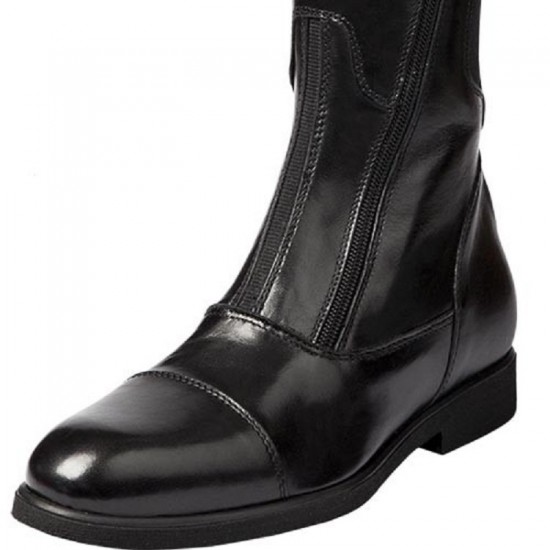 Stivale Oxford con cerniera laterale in cuoio con fondo innovativo EVA extralight