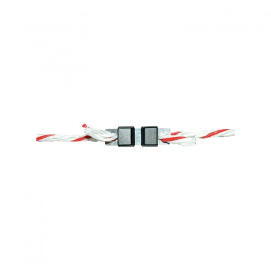 GIUNZIONE LITZCLIP CORDA 6MM (5 PZ) Metallo zincato