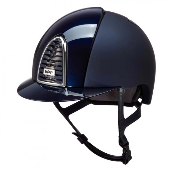 KEP ITALIA CASCO EQUITAZIONE CROMO 2.0 TEXTILE/POLISH 100% progettato e realizzato in Italia.