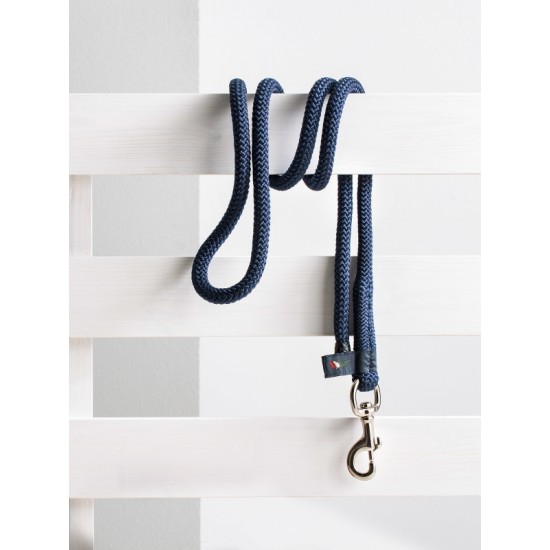 Lunghina cavallo Equiline in nylon con terminali in similpelle modello Gabe