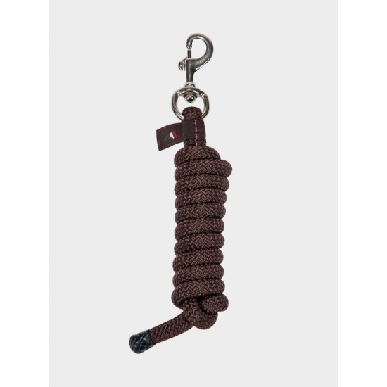 Lunghina cavallo Equiline in nylon con terminali in similpelle modello Gabe