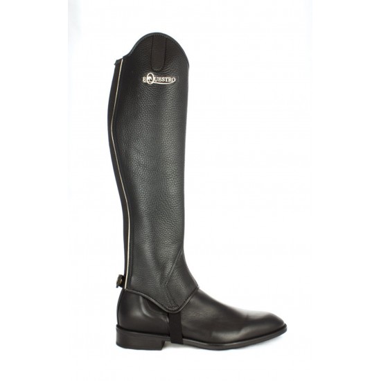 GHETTE equitazione per cavaliere monta inglese ELAST/CERNIERA EQUESTRO IMBOTTITE