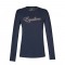 MAGLIA EQUITAZIONE TEMPO LIBERO COTONE DONNA EQUILINE LOTUS