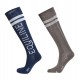 Calze Equitazione Unisex Equiline Elidre tessuto elastico e traspirante, sono leggere e comode inserto antiscivolo