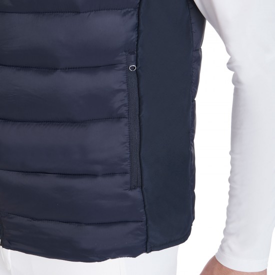 SMANICATO GILET MONTA INGLESE EQUITAZIONE UOMO MODELLO LUND EQUESTRO Chiusura con zip, due tasche e cappuccio estraibile.