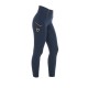 Leggings EQUESTRO EQUITAZIONE MONTA INGLESE PANTALONE Donna Full Grip  in tessuto tecnico, tasca laterale porta cellulare.