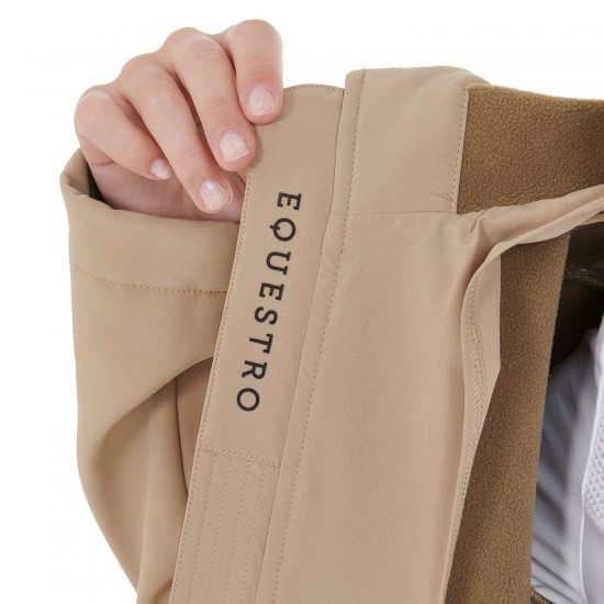 GIACCA EQUITAZIONE MONTA  INGLESE EQUESTRO SOFTSHELL DONNA SLIM FIT CON TASCHE A SCOMPARSA