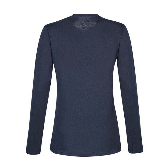 MAGLIA EQUITAZIONE TEMPO LIBERO COTONE DONNA EQUILINE LOTUS