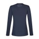 MAGLIA EQUITAZIONE TEMPO LIBERO COTONE DONNA EQUILINE LOTUS