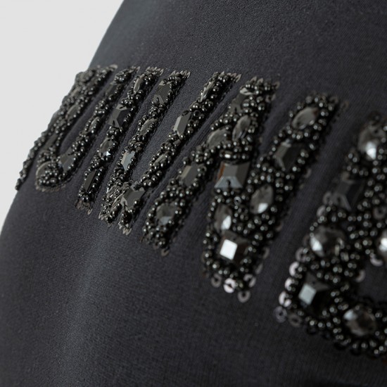 FELPA DONNA EQUILINE EQUITAZIONE MODELLO GEFRAG CON PIETRE 