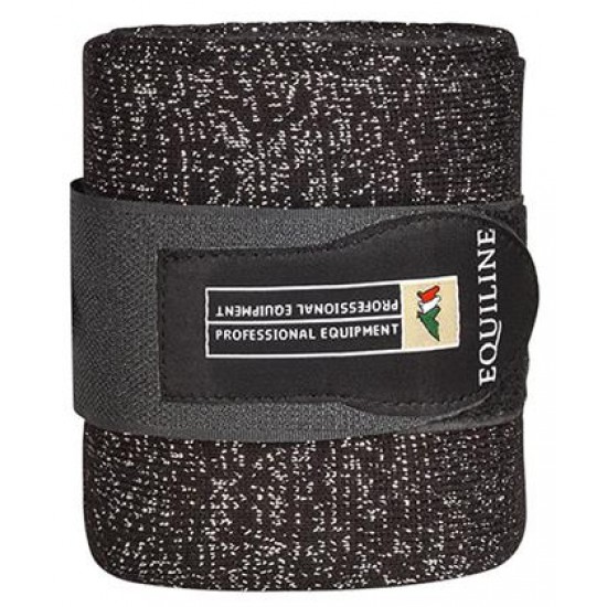 FASCE DA RIPOSO SET 2 PZ GLITTER EQUILINE MONTA INGLESE 