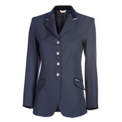 Giacca Sarm Hippique in poliestere elasticizzato. competizione equitazione Modello ad 1 Spacco posteriore e 4 Bottoni davanti.