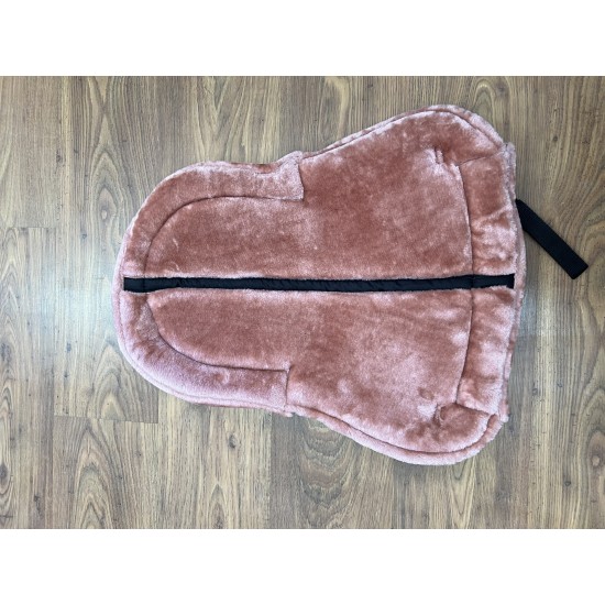 Sottocuscino pad per Cavallo Daslo protezione trapuntato foderato con agnello sintetico