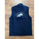 Gilet Uomo monta inglese smanicato Softshell tessuto tecnico traspirante linea CavalloMania Collection interno foderato in pile logo C.M.