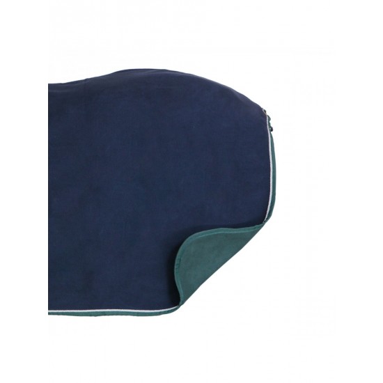 Coperta per cavallo in Doppio Pile Tattini da 400g anti-pilling asciugasudore prima e dopo lavoro