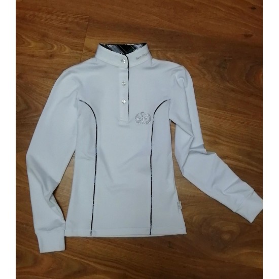 Polo da concorso Sarm Hippique modello Gaia Junior da ragazza.