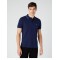 POLO UOMO IN COTONE WRANGLER SHORT SLEEVE PIQUE POLO TESSUTO PIQUET LOGO w