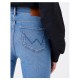 JEANS DONNA WRANGLER HIGH SKINNY JEANS IN RIVER vita alta e vestibilità aderente dal fianco alla caviglia.